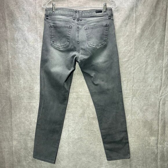 Kut From The Kloth Womens Jeans Connie Ankle Skinny Zip Fly Gray Size 6 - Picture 6 of 10
